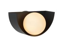 Lucide BENNI - Wandlamp - 1xG9 - Zwart - thumbnail