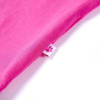 Kindershirt 140 donkerroze - thumbnail