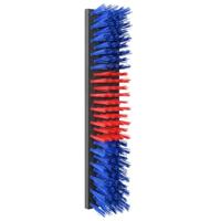 VidaXL Vee borstels rood en blauw 50 x 10 x 6.5 cm kunststof en staal - thumbnail