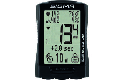 Sigma BC 23,16 STS Kilometerteller 58 functies Cadans - Zwart Sigma BC 23,16 STS Kilometerteller 58 functies Cadans - Zwart