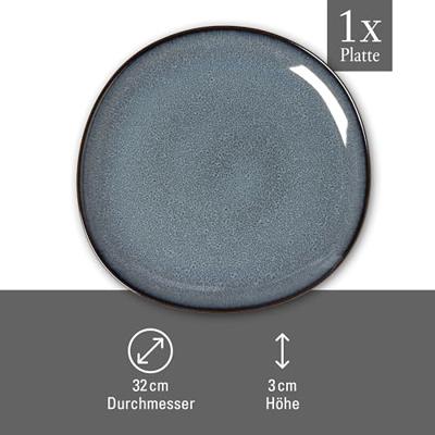 LIKE BY VILLEROY & BOCH - Lave - Serveerbord Gris LIKE BY VILLEROY & BOCH - Lave - Serveerbord Gris