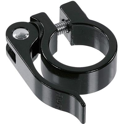 Zadelpenklem Ergotec SCQ-030 ø31,8 mm aluminium met snelspanner - zwart Zadelpenklem Ergotec SCQ-030 ø31,8 mm aluminium met snelspanner - zwart