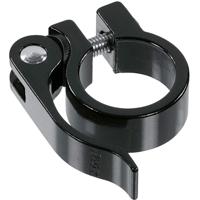 Zadelpenklem Ergotec SCQ-030 ø31,8 mm aluminium met snelspanner - zwart - thumbnail