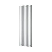 Plieger Designradiator Trento 1357 Watt Middenaansluiting 180x59 cm Mat Zwart - thumbnail
