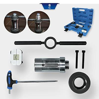 Brilliant Tools BT651100 Montagegereedschap voor schokdempers met trekveer, 8-delig