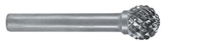 RUKO 116042 Freesstift Hardmetaal Bol 8 mm Lengte 47 mm Schachtdiameter 6 mm