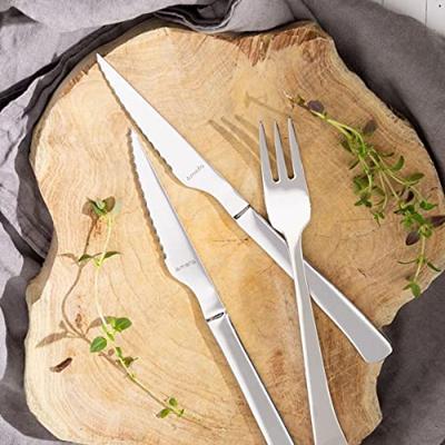 Amefa Chuletero Steakmessen 6 Stuks RVS