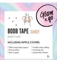 Glam & go Boob Tape Sandy - Borsttape - thumbnail