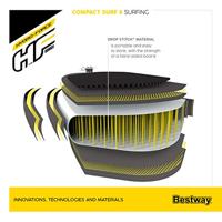 Bestway stand up paddleboard hydro-force compact surf 8 243x57x7 cm - thumbnail