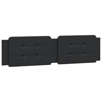 Bedframe zonder matras "Zadar" kunstleer zwart 200x200 cm