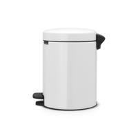 Brabantia NewIcon Pedaalemmer - 5 liter - kunststof binnenemmer - wit 112065 - thumbnail