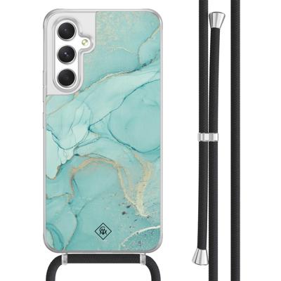Samsung Galaxy A54 hoesje met koord - Touch of mint
