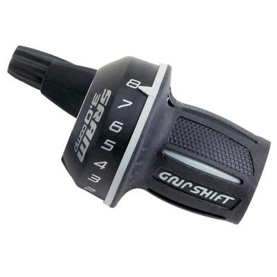 SRAM draaiversteller "grip shift esp 3.0 comp" twist grip shift. 3.0 comp 8-sp esp