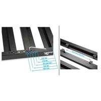 Palmer Pedalbay 60 L Lichtgewicht pedalboard met transporttas 60cm - thumbnail