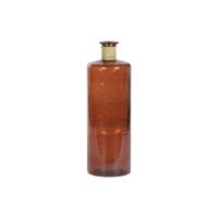 Vaas DKD Home Decor Terra cotta Touw Gehard glas 25 x 25 x 75 cm - thumbnail