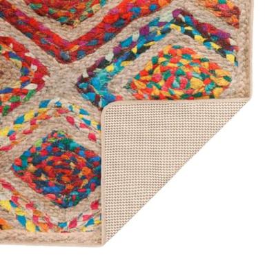 VidaXL Vloerkleed wasbaar anti-slip 160x230 cm meerkleurig - thumbnail