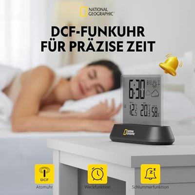 National Geographic Transparent 9070300 Draadloos weerstation