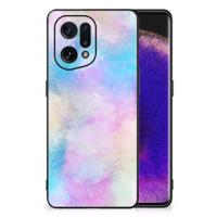 Kleurrijke Telefoonhoesje OPPO Find X5 Watercolor Light - thumbnail