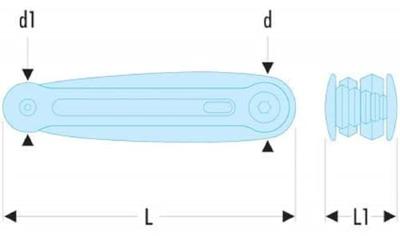 Facom 89.jm torx-inbussleutels in beugel - 89R.JM8