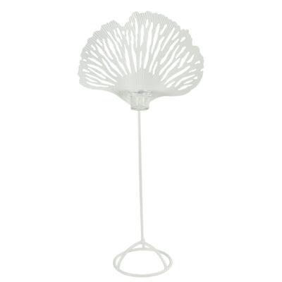 Countryfield theelichthouder lizet l wit 71 cm | 2 stuks