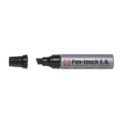Bruynzeel Pentouch marker zwart xtra breed 4st