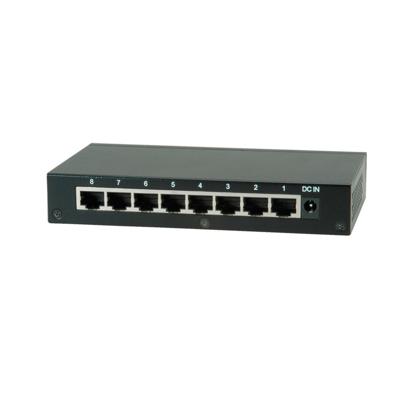 ROLINE Gigabit Ethernet Switch, 8 poorten