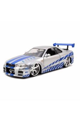 Jada Fast and Furious Brians 2002 Nissan Skyline GT-R R34 - 1:24
