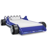 Kinderbed raceauto blauw 90x200 cm - thumbnail