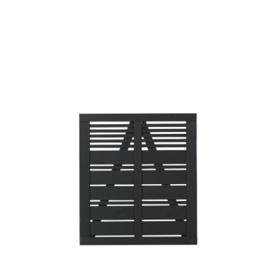 Zwart Houten Tuinpoort Silence 100 x 110 CM Zwart Houten Tuinpoort Silence 100 x 110 CM