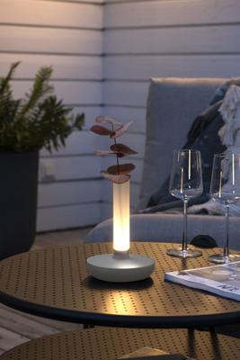KonstSmide Oplaadbare tafellampBiarritz wit - 7827-253 - thumbnail