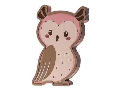 LIVARNO Houten LED-kinderlamp (Uil) LIVARNO Houten LED-kinderlamp (Uil)