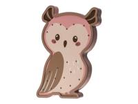 LIVARNO Houten LED-kinderlamp (Uil) - thumbnail