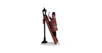 Lemax lamplighter kerstdorp figuur type 3 Caddington Village 2006 - thumbnail