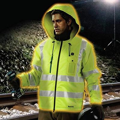Makita DCJ206Z2XL | Verwarmde veiligheidsjas 2XL | Zonder accu&apos;s, lader, inclusief jasadapter - DCJ206Z2XL