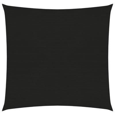 VidaXL Zonnezeil 160 g/m² 2,5x3 m hdpe zwart