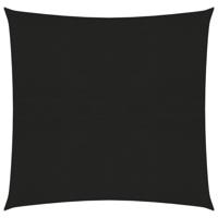 VidaXL Zonnezeil 160 g/m² 2,5x3 m hdpe zwart - thumbnail