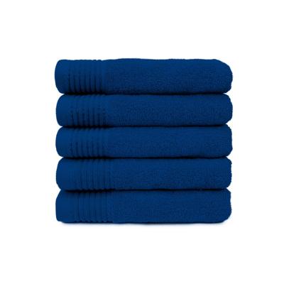 The One Handdoek 450 gram 50x100 cm Royal Blue (5 stuks)