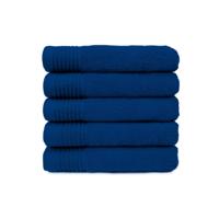 The One Handdoek 450 gram 50x100 cm Royal Blue (5 stuks) - thumbnail
