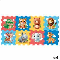 Puzzelmat Colorbaby Plastic EVA 114 x 58 cm 8 Onderdelen (4 Stuks) - thumbnail