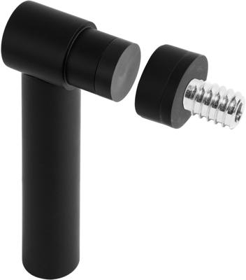 Formani Piet Boon ONE PB30 deurvastzetter met magneet vloerbevestiging - mat zwart