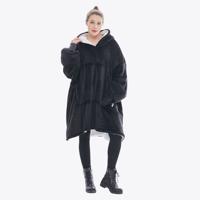 Original Hoodie deken zwart 96 cm - thumbnail