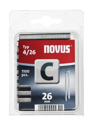 Novus Smalrug nieten C 4/26 | 1000 stuks - 042-0393 042-0804 Novus Smalrug nieten C 4/26 | 1000 stuks - 042-0393 042-0804