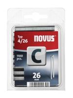 Novus Smalrug nieten C 4/26 | 1000 stuks - 042-0393 042-0804 - thumbnail