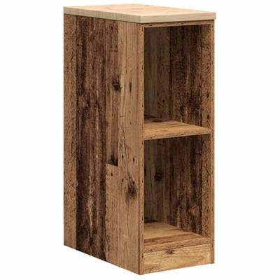 Garagekast 30x51x85 cm massief grenenhout oud hout
