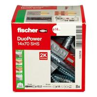 Fischer 538259 DUOPOWER 14x70 S LD 2-componenten plug 70 mm 14 mm 10 stuk(s) - thumbnail