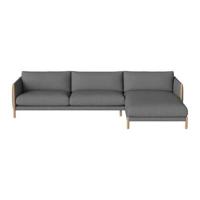 Bolia Hayden Hoekbank met Chaise Longue Rechts - Blue Grey - thumbnail