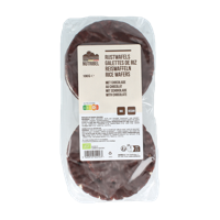 Nutribel Reiswaffeln mit Zartbitterschokolade Bio 100 Gramm - thumbnail