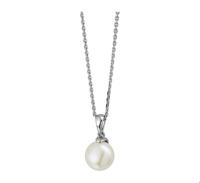 TFT Zilveren Ketting Parel 1,3 mm x 41+4 cm - thumbnail