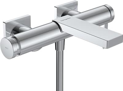 Hansgrohe Tecturis E ééngreeps badmengkraan opbouw, chroom Hansgrohe Tecturis E ééngreeps badmengkraan opbouw, chroom