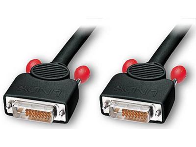 LINDY 41285 DVI-D Dual Link lange afstandskabel, 10 m